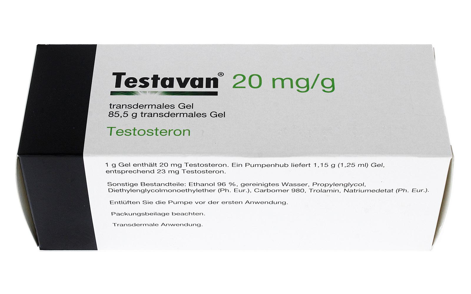 Testavan 20mg (Transdermal gel, testosterone)-photo-1