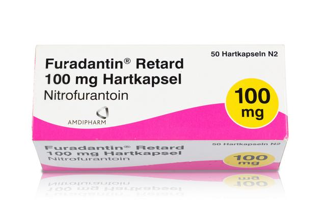 Furadantin 100mg Antibiotikum (Nitrofurantoin)