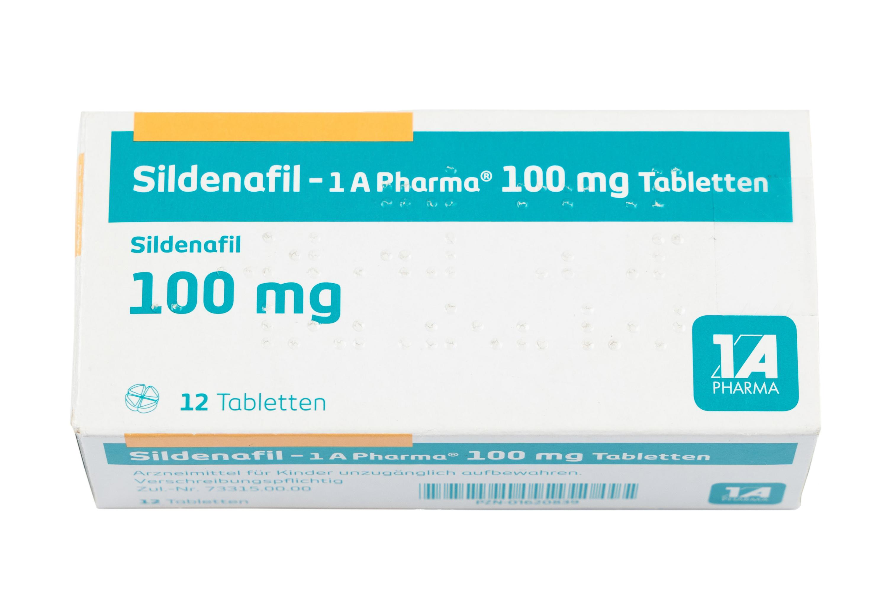 Sildenafil (Generisches Viagra) 1A Pharma-photo-1