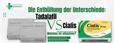 Die Enthüllung der Unterschiede: Tadalafil vs. Cialis - Welches ist effektiver?