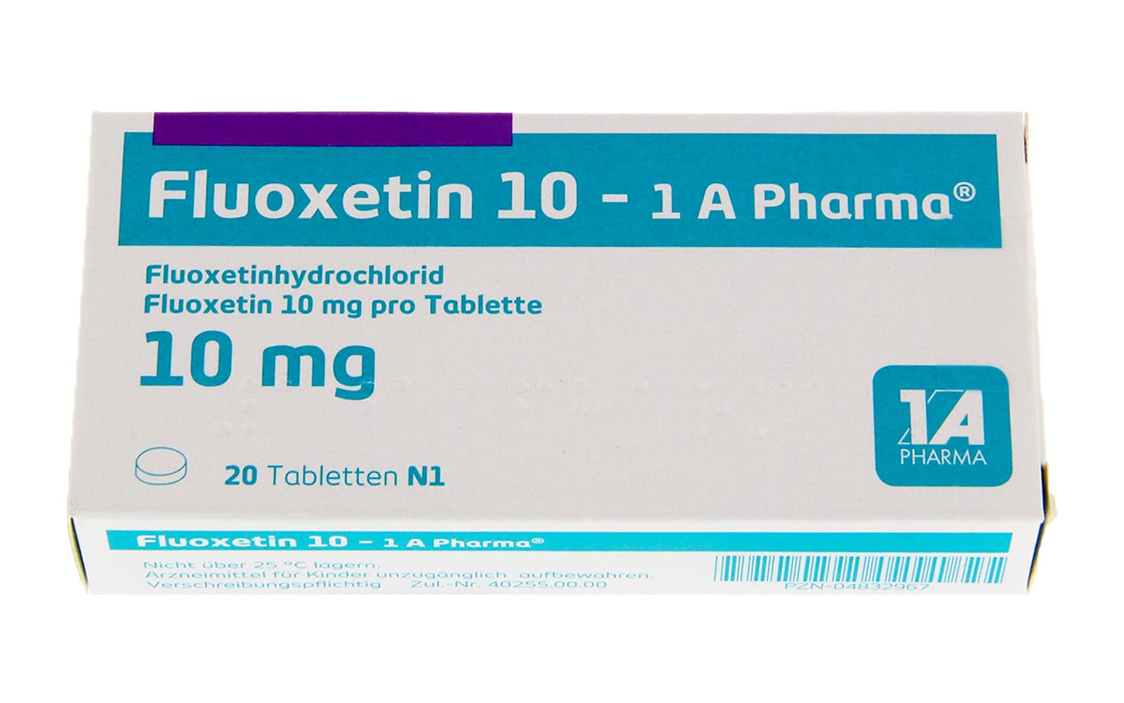 Fluoxetine (Prozac, Prozep, Olena and Oxactin)