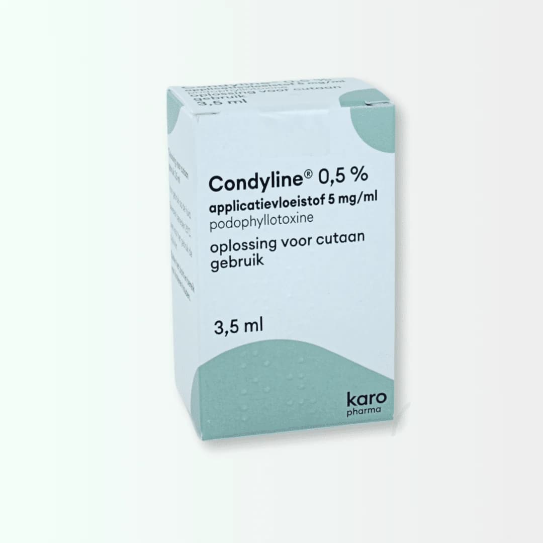 Condyline 0,5 % (Podophyllotoxin)