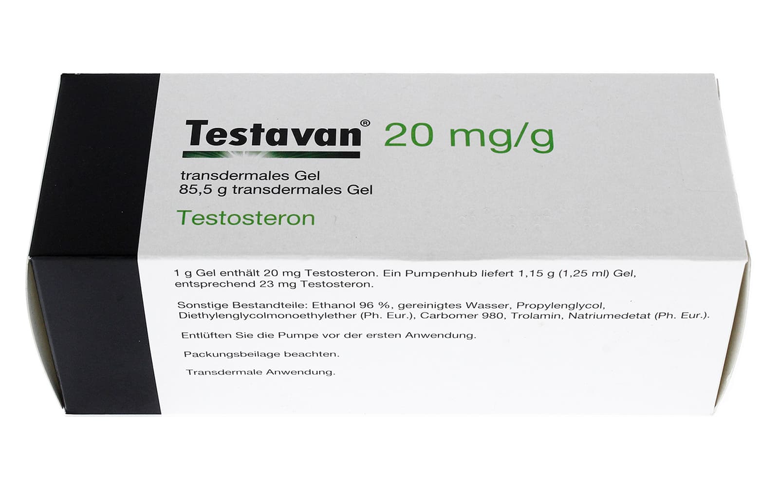 Testavan 20mg (Transdermal gel, testosterone)